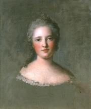 "Etude pour le portrait de Marie-Josèphe de Saxe", 1750. Jean Marc Nattier 
