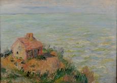 La Cabane des douaniers. Effet d’après-midi, Claude Monet, 1882, óleo sobre lienzo